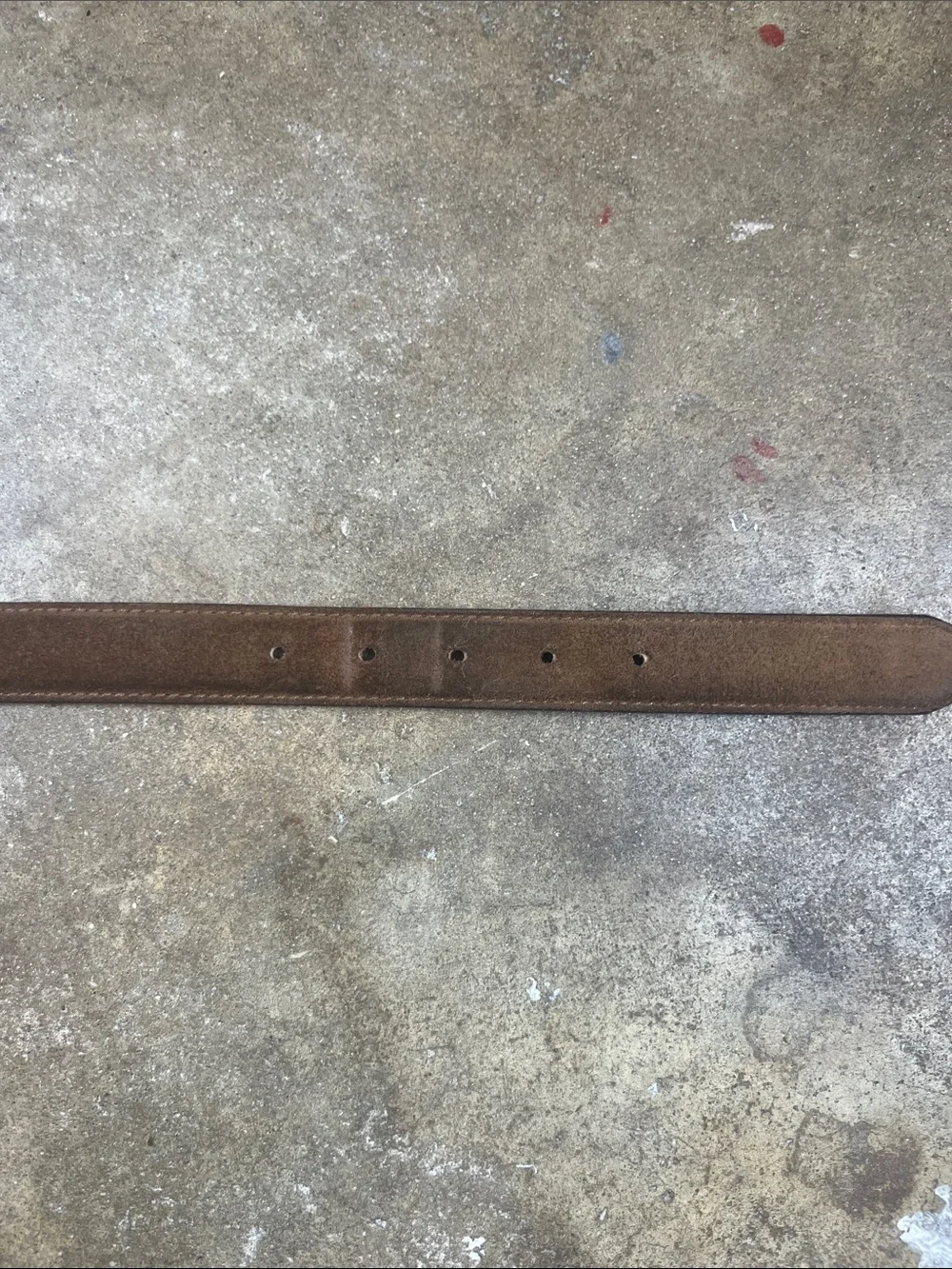 Polo Ralph Lauren Suede Leather  Belt  Size: 38